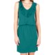 Lilla P Flame Modal Blouson Dress - Ruffle V-Neck, Sleeveless (For Women)