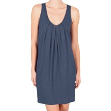 Lilla P Flame Tank Dress - Pima Cotton Slub, Racerback (For Women) in Shadow - Closeouts