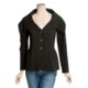 Lilla P French Terry Blazer - Drawstring Collar, Long Sleeve (For Women)