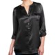 Lilla P Hammered Silk Pocket Tunic - Long Sleeve (For Women)
