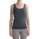 Lilla P Layering Tank Top - Pima Cotton Jersey, Scoop Neck (For Women)