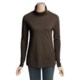Lilla P Pima Basics Easy Turtleneck - Pima Cotton, Long Sleeve (For Women)