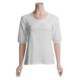 Lilla P Pima Cotton Jersey Shirt - Elbow Sleeve (For Women)