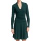 Lilla P Stretch Ruched Waist Dress - Stretch Pima Cotton-Modal, Long Sleeve (For Women)