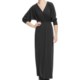 Lilla P Stretch V-Neck Maxi Dress - Long Dolman Sleeve (For Women)