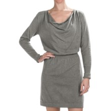 Lilla P Sweater Dress - Long Sleeve (For Women) in Nickel - Closeouts