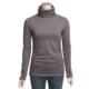 Lilla P Sweater Jersey Pima Turtleneck - Shirred Sides, Long Sleeve (For Women)