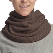 Lilla P Tuck Stitch Cowl Scarf (For Women) in Java - Closeouts