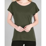 Lilla P Whisper-Weight Pima Cotton Shirt - Short Dolman Sleeve (For Women)