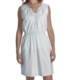 Lilla P Woven Pinstripe Henley Dress - Sleeveless (For Women)