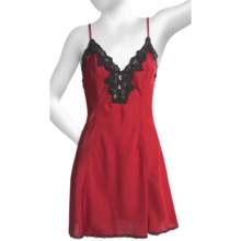 Linda Hartman Ava Chemise (For Women) in Red - Closeouts