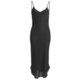 Linda Hartman Classic Low Back Gown - Tea Length, Sleeveless (For Women)