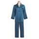 Linda Hartman Satin Charmeuse Pajamas - Long Sleeve (For Women)