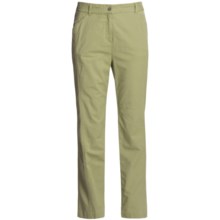 Linea Blu Stretch Cotton Pants (For Women) in Olive - Closeouts