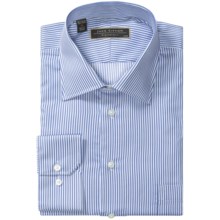 Lipson Signature Spread Collar Dress Shirt - Classic Fit, Long Sleeve (For Men) in Blue - Closeouts