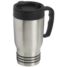 Liquid Solutions Ringer Travel Mug - 20 fl.oz. in Stainless Steel - Closeouts