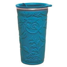Liquid Solutions Vines Sof-T Travel Mug - 14 fl.oz. in Blue - Closeouts