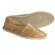 Lisa B. and Co. Classic Espadrille Shoes (For Women) in Burnished Gold - Closeouts