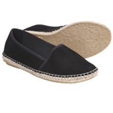 Lisa B. and Co. Suede Espadrille Shoes - Slip-Ons (For Women) in Black - Closeouts