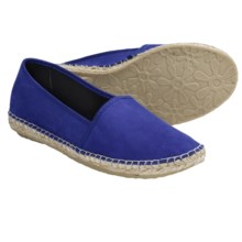 Lisa B. and Co. Suede Espadrille Shoes - Slip-Ons (For Women) in Cobalt - Closeouts