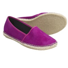 Lisa B. and Co. Suede Espadrille Shoes - Slip-Ons (For Women) in Magenta - Closeouts