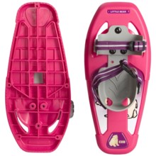 Little Bear Cub Snowshoes - 14" (For Girls) in Coral - Closeouts