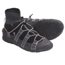 Lizard Kross Mid Moccasins - Suede, Minimalist (For Men) in Black - Closeouts