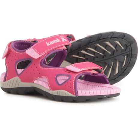 Kamik Lobster 2 Sport Sandals (For Girls) - MAGENTA (4C )