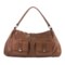 Chocolate Lodis Tab Chic Heather Hobo Purse - Pebbled Leather (For Women)