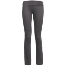 Lole Baggage Slim Fit Pants - UPF 50 (For Women) in Black Heather - Closeouts