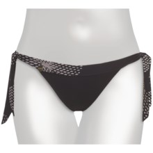 Lole Catalina 2 Bikini Swimsuit Bottoms (For Women) in Posy Black - Closeouts