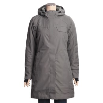 Lole Clowdy Jacket - Waterproof, Insulated (For Women) in Castlerock