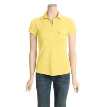 Lole Crush Polo Shirt - UPF 50+, Short Sleeve (For Women) in Jasmine - Closeouts