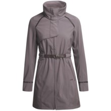 Lole Elegant Belted Jacket - Soft Shell (For Women) in Clay - Closeouts