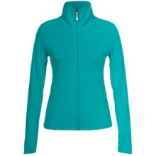 Lole Essential Stretch 2nd Skin Cardigan Sweater - Light (For Women) in Scuba - Closeouts