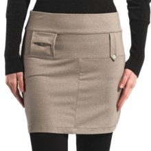 Lole Express Skirt - Travel Knit, UPF 50+ (For Women) in Rock Heather - Closeouts