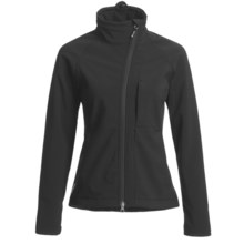 Lole Fastness Jacket - Soft Shell (For Women) in Black - Closeouts