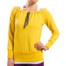 Lole Gina Shirt - UPF 50+, Eco Tech Fleece, Long Sleeve (For Women) in Yellow - Closeouts