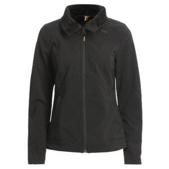 Lole Inspired Jacket - Soft Shell (For Women) in Black