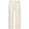 Organic White Lole Jaunt Capri Pants - Hemp-Organic Cotton (For Women)