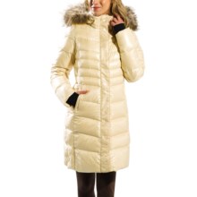Lole Katie L Edition Down Jacket - 600 Fill Power, Removable Raccoon Fur Trim (For Women) in Pearl - Closeouts