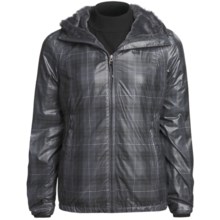 Lole Legend Windproof Jacket - Packable, Faux-Fur Lining (For Women) in Black/Moonlight/Vanilla - Closeouts