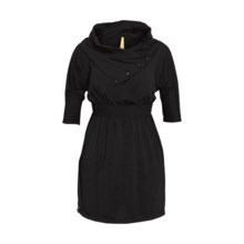 Lole Marigold 2 Dri-Release® Merinos Dress - 3/4 Sleeve, Cowl Neck (For Women) in Black - Closeouts