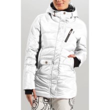 Lole Nicky Downglow Parka - 600 Fill Power Down, Recycled Materials (For Women) in White - Closeouts