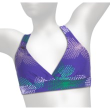 Lole Oahu Bikini Swimsuit Top (For Women) in Posy Iris - Closeouts
