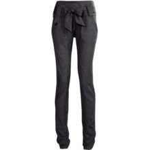 Lole Pleasure Travel Knit Pants - UPF 50 (For Women) in Black Heather - Closeouts