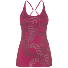 Lole Spiral Tank Top - UPF 50+, Adjustable Straps (For Women) in Logo Flower Clematis - Closeouts