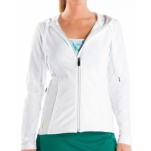 Lole Studio Jacket - UPF 50+, Full Zip (For Women) in White - Closeouts