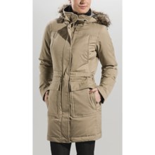 Lole Sundance Down Jacket - 600 Fill Power, Removable Hood (For Women) in Sand - Closeouts