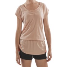 Lole Syrah Tunic Shirt - Short Sleeve (For Women) in Nude - Closeouts